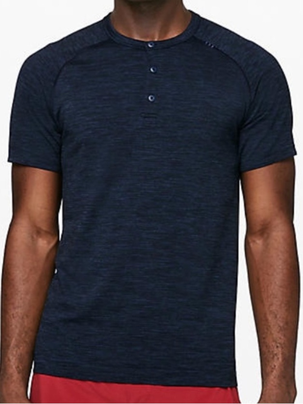 Lululemon Men’s Navy Blue Metal Vent tech short sleeve T-shirt | Size Small